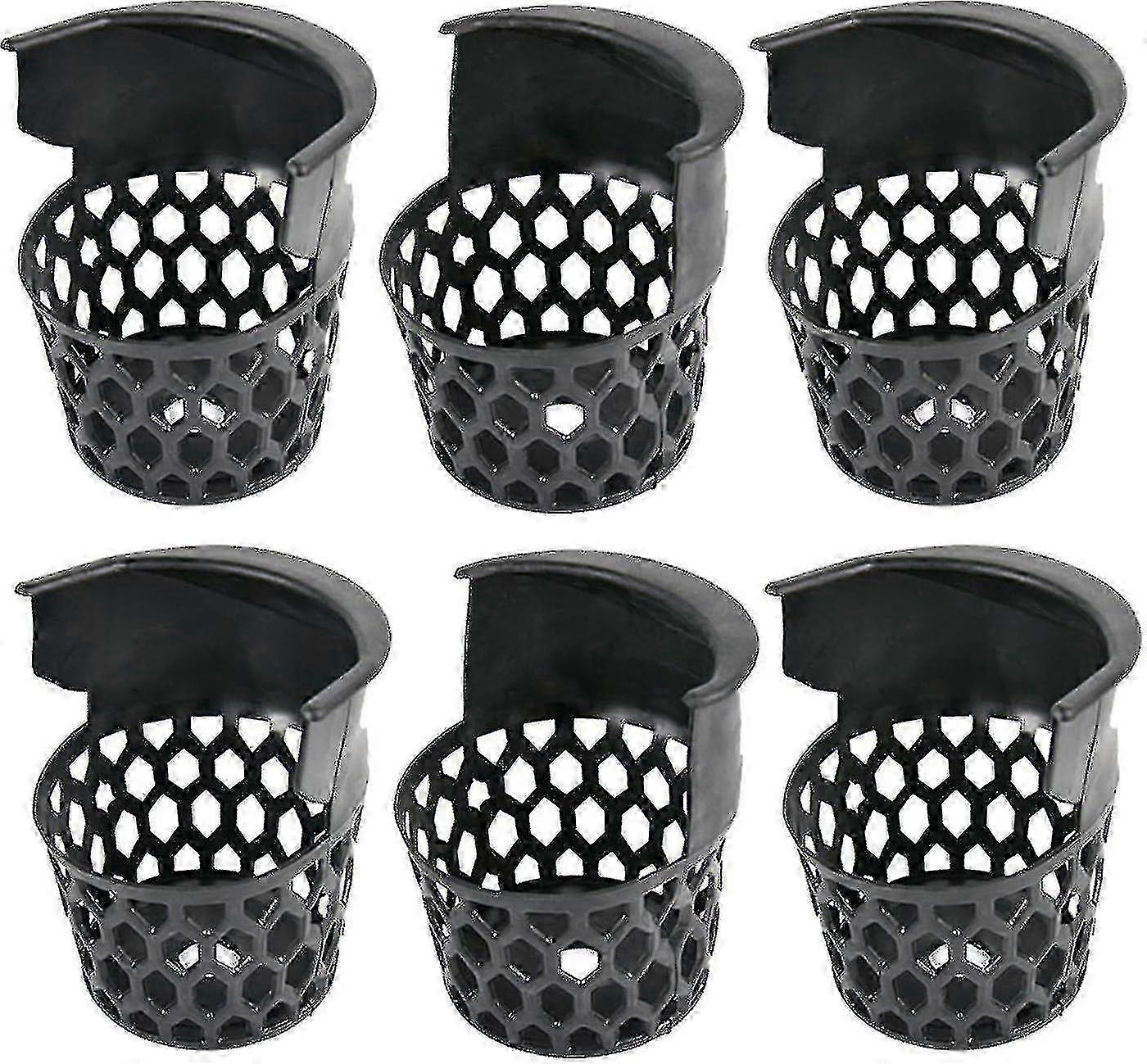 6 Pieces Billiard Pool Table Pocket Set with 12 Screws Durable Replacement Web