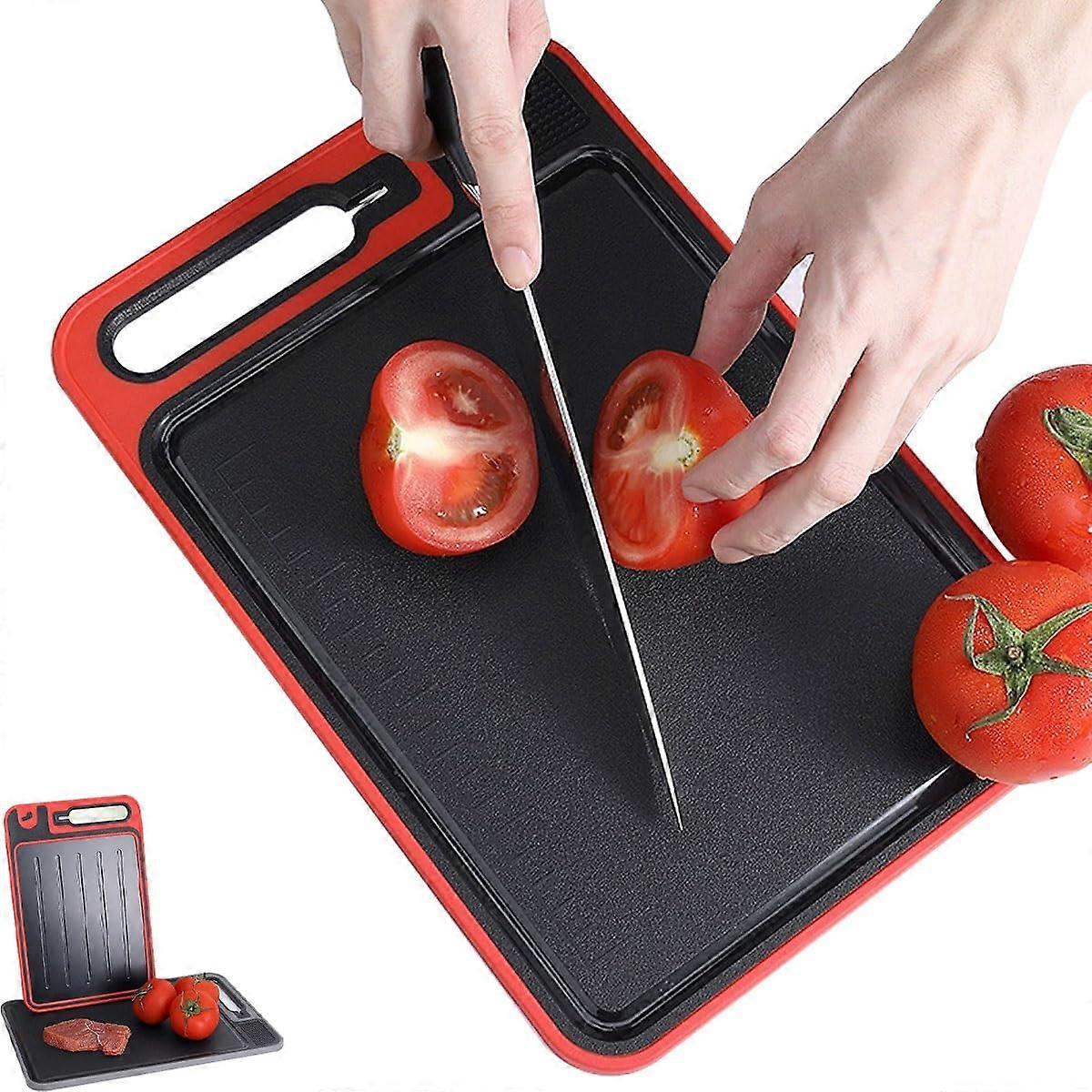 4in1 defrosting tray, knife sharpener and garlic grater (L)