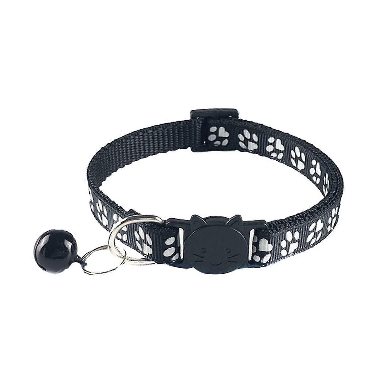 5 Pieces Cat Collar with Bell, Adjustable and Stylish for Kittens, Durable in Yellow, Sky Blue, and Light Green
