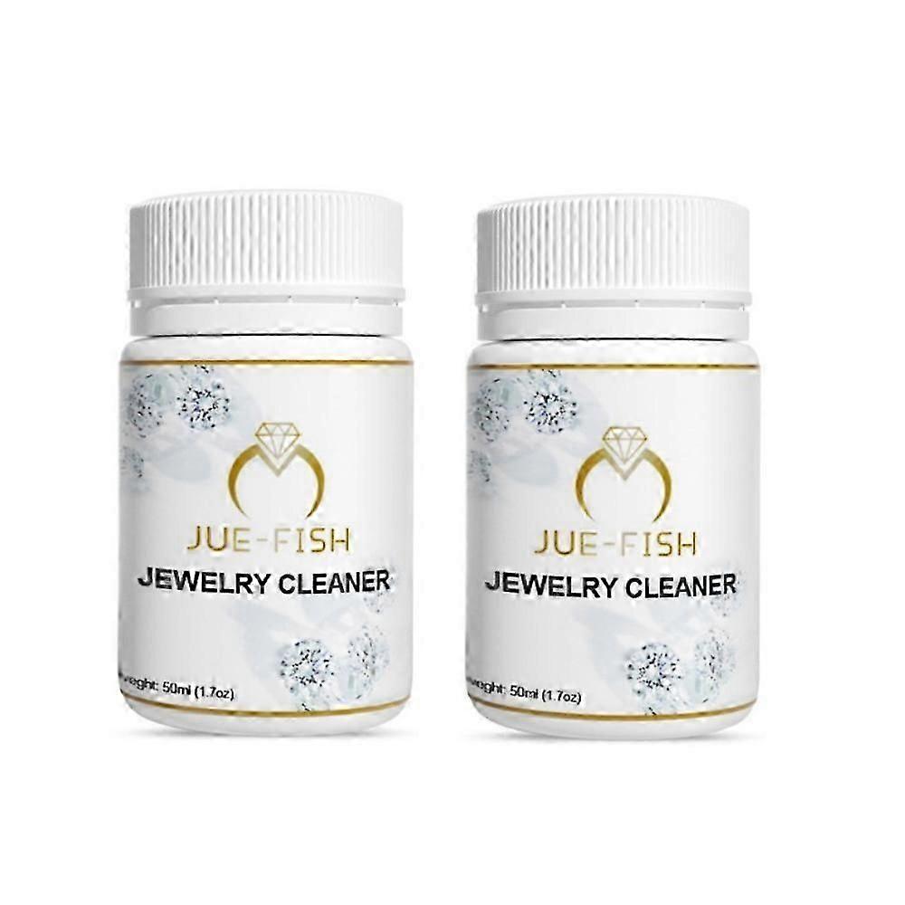 1-3pcs Jewelry Cleaner Liquid Silver Gold Jewelry Care Cleaning Solution Earring, Ring