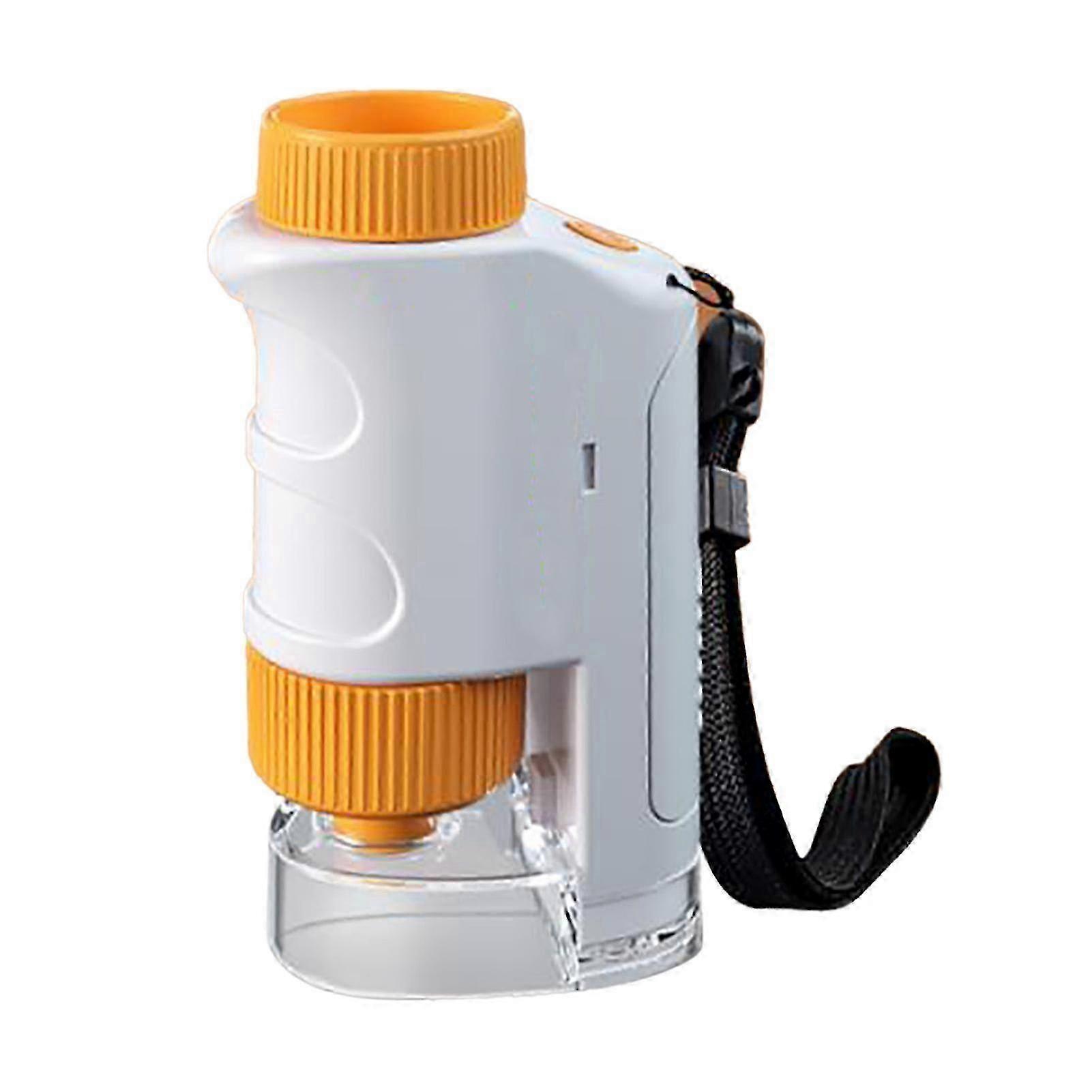 Kids Handheld Microscope with Clear Views and Adjustable Focus for Educational Science Experiments