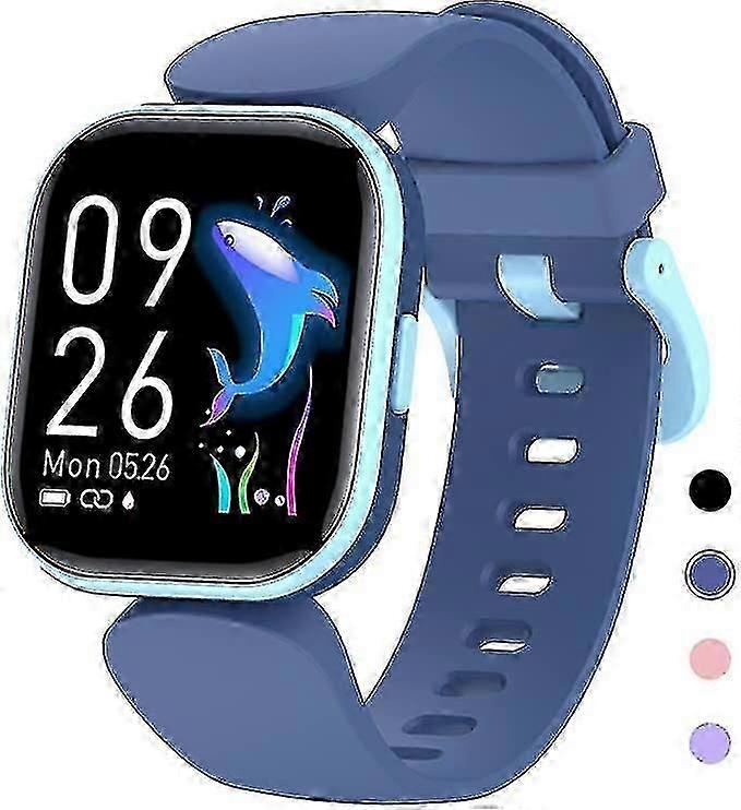 Kids Fitness Activity Tracker Watch, 1.4" Diy Watch Face Ip68 Waterproof Kids Smart Watch With 19 Sport Modes, Pedometers,heart Rate,sleep Monitor