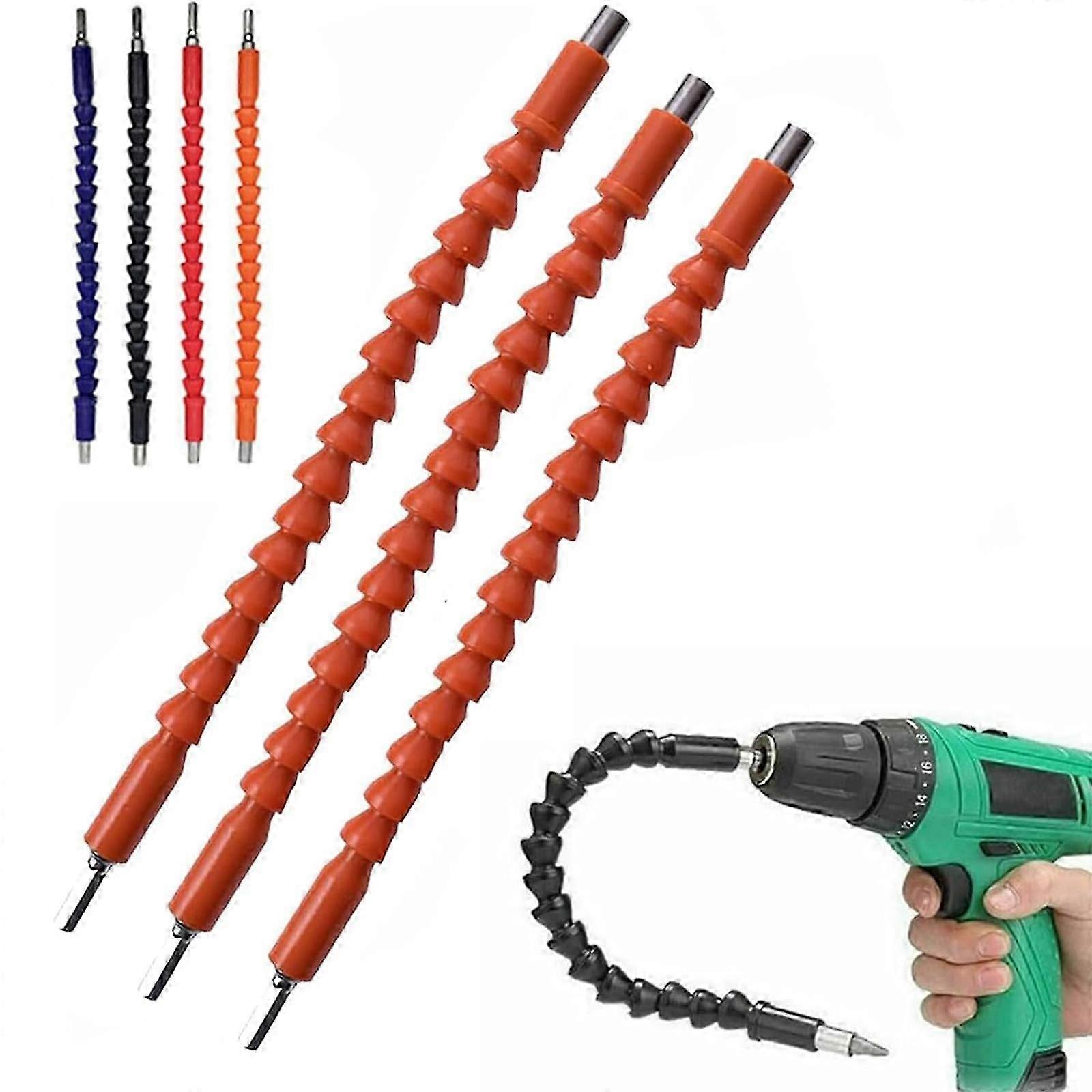 SuperBit, Super Bit, Superbit Screwdriver Flexible, Superbit 360 Degree Screwdriver Extension for Any Angle, Flexible Drill Bit Extension