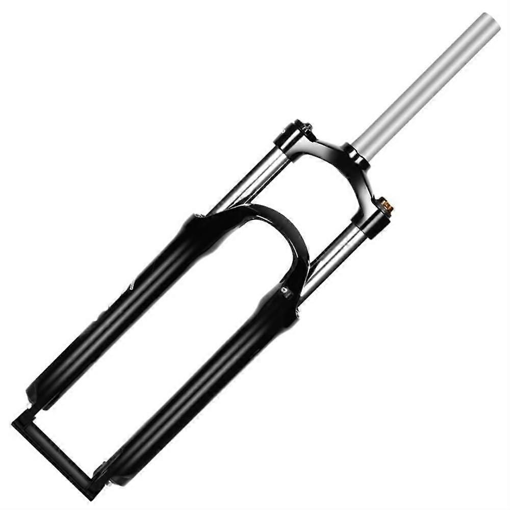 Suspension Forks Front Fork 26/27.5/29Inch Disc Brake MTB Fork Shoulder Wire Spring White 50/65/80/100mm Stroke