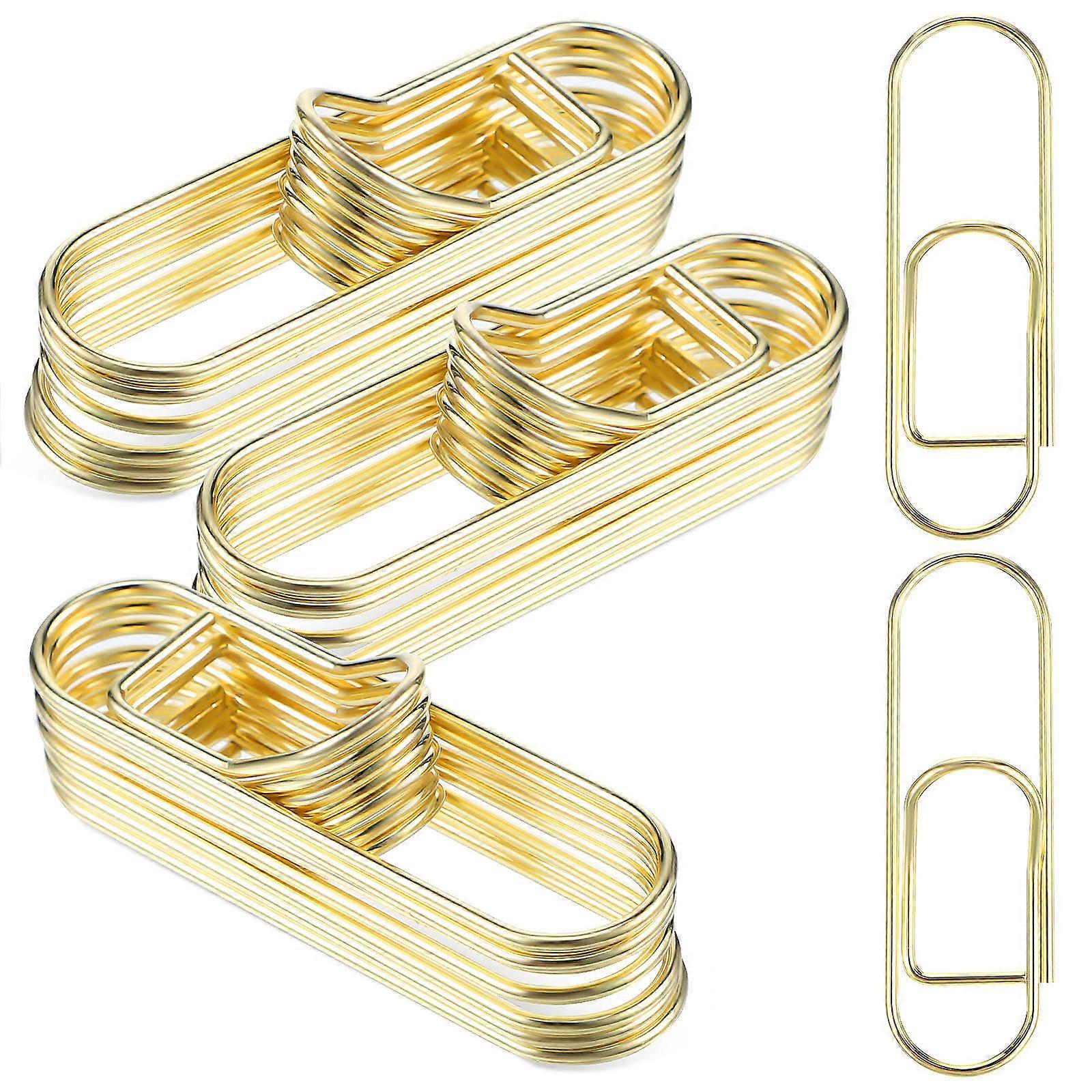 Compact Metal Pen Holder Clips Prevent Slipping Office Workers Practical Design 20Pcs
