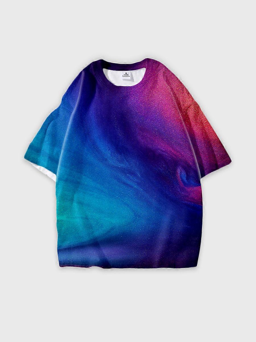 T-shirt round neck Pattern loose short sleeve JW2574