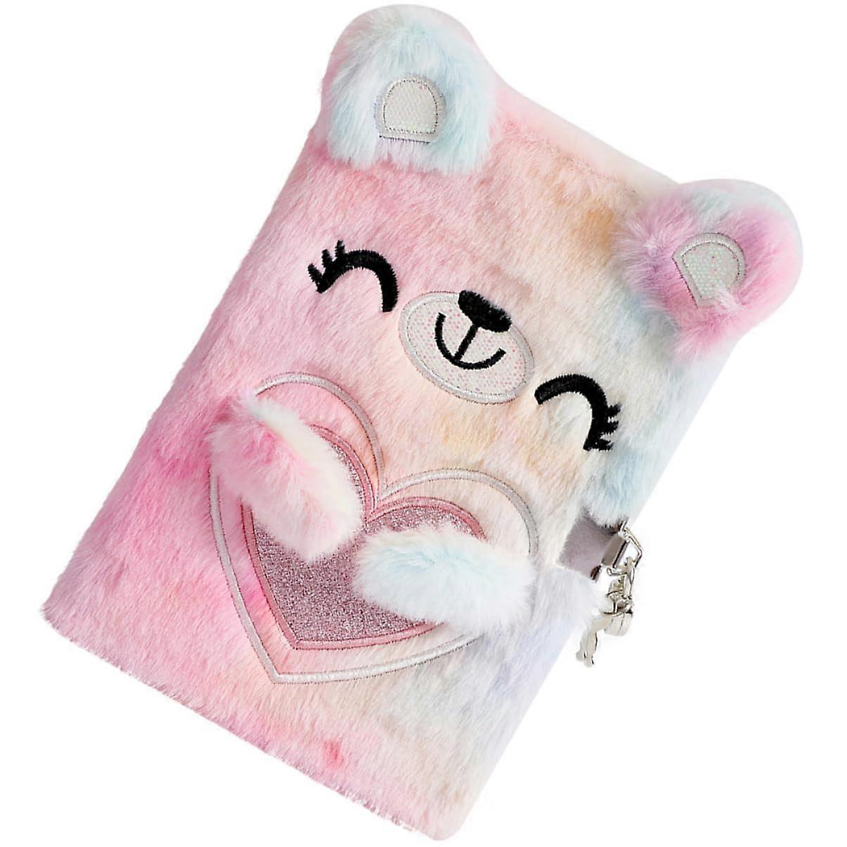 Notebook with Lock Journal for Girls Notepad Cute Stationery Kids Diary with Lock