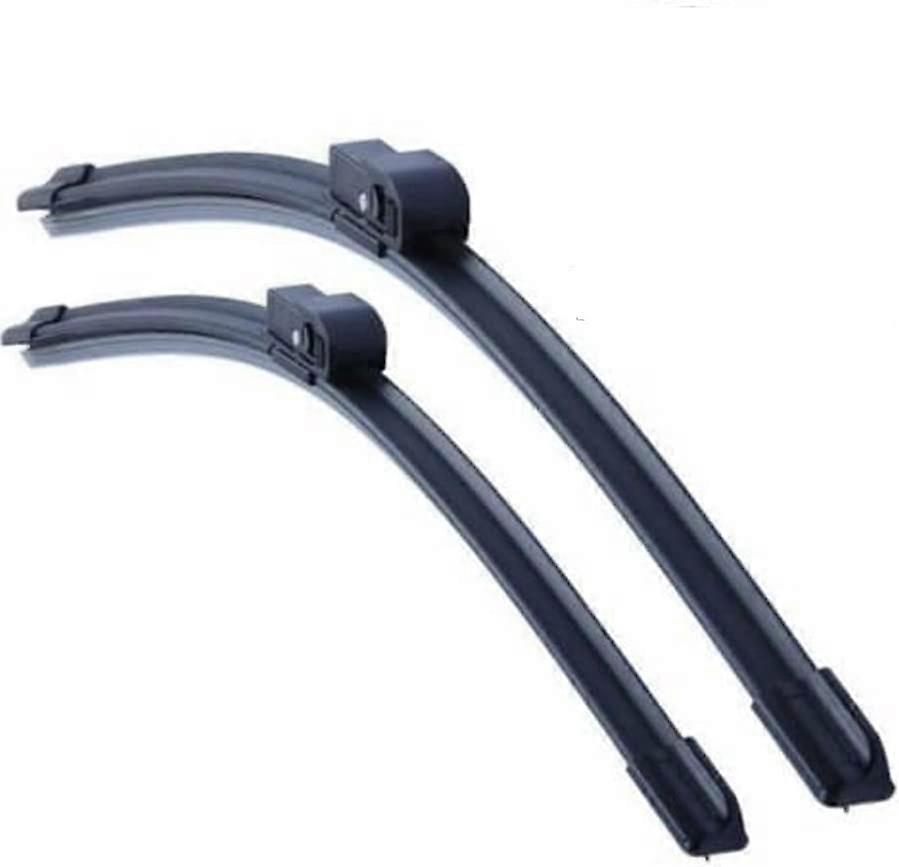 5 Series E39 Windscreen Wiper Blades Set 650mm 550mm Compatible Aero Design Durable Rubber Material