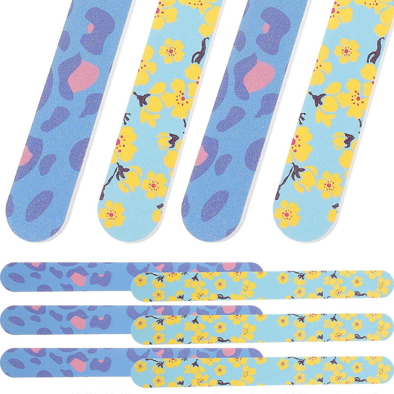 Nail Salon Supplies Manicure File Tool Practical Safe For Home Salon 10Pcs