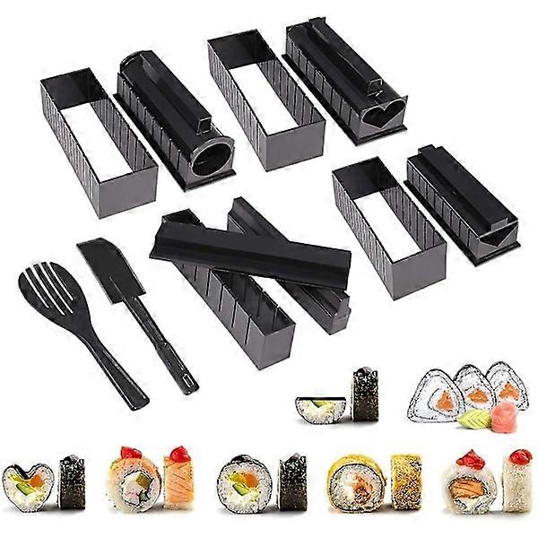 10 pcs plastic professional sushi making kit ball shape