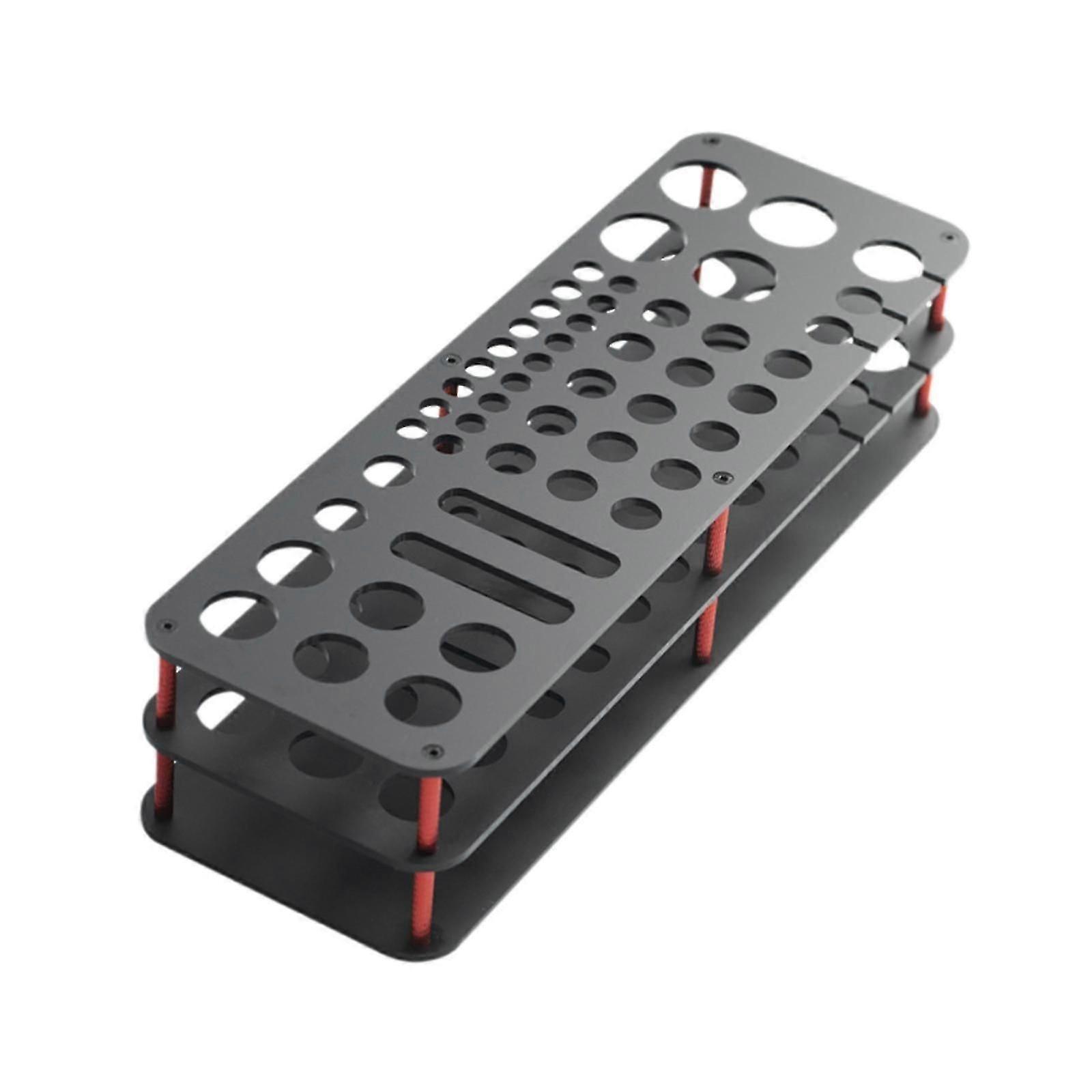 Screwdriver Rack Maintenance Tool Storage Rack for Chip Pickers Screwdrivers white