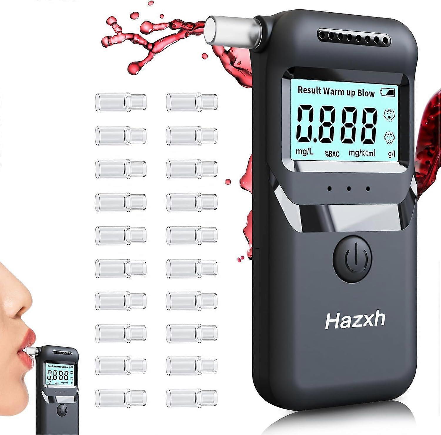Breathalyzer,Professional-Grade Alcohol Tester with LCD