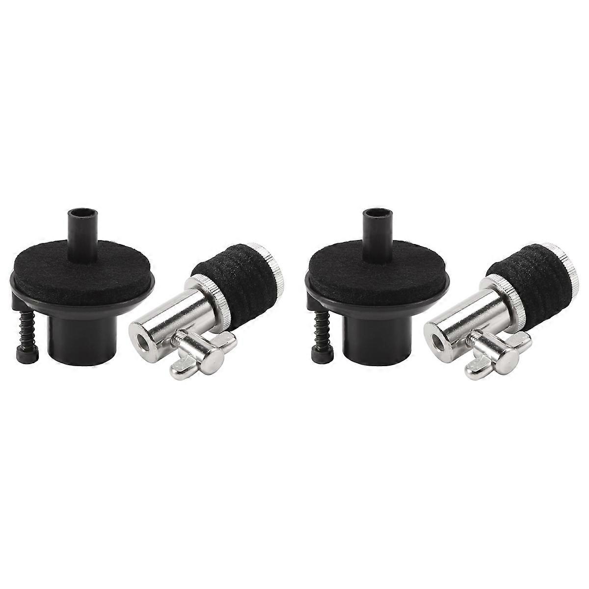 2X Hi Hat Clutch with Hi-Hat Base,Jazz HiiHat Clutch Drum Hi-Hat Stand Post for Hi Hat Cymbal Drum A