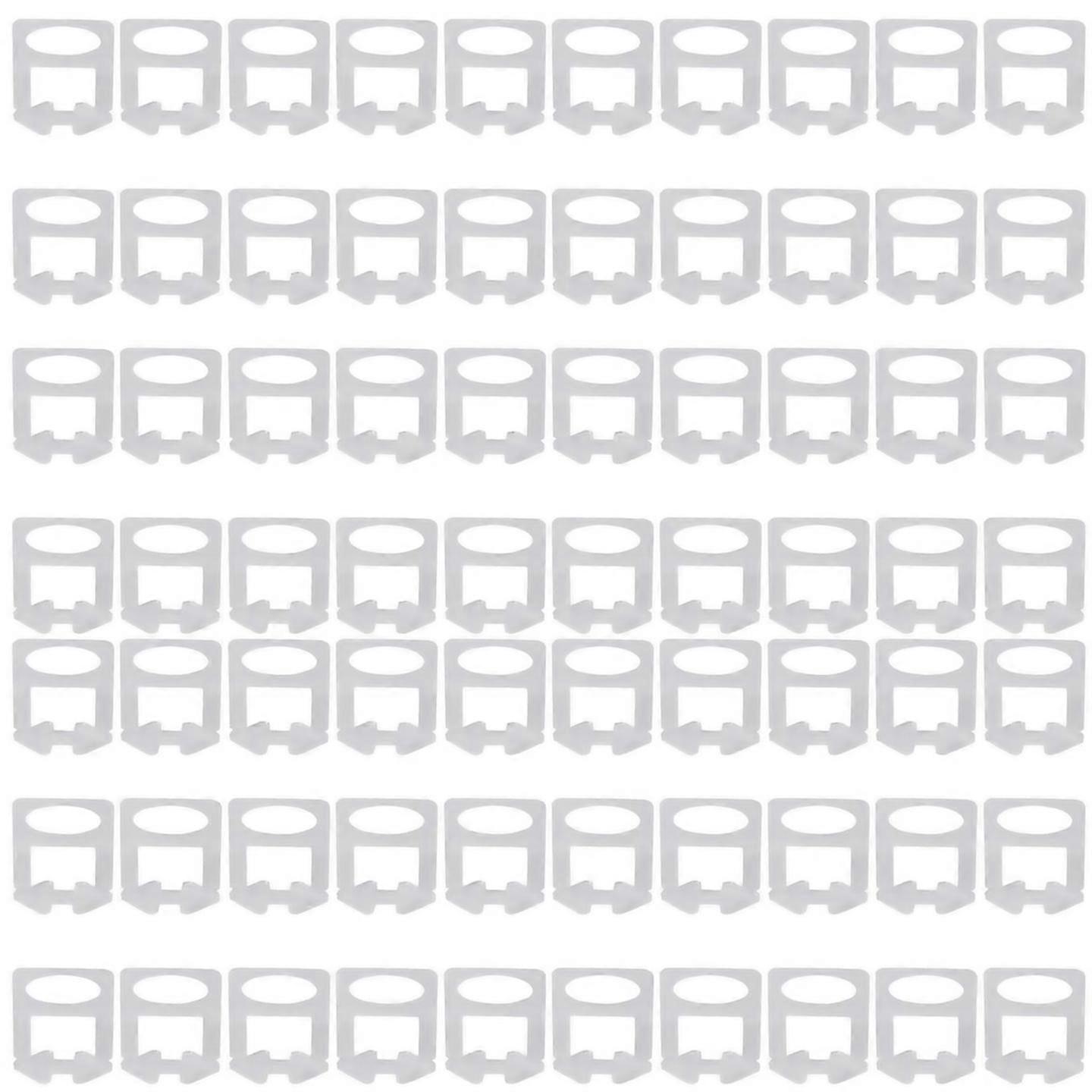 For 400pcs Tile Leveling System Clips 15mm Diy Tiles Leveler Spacers
