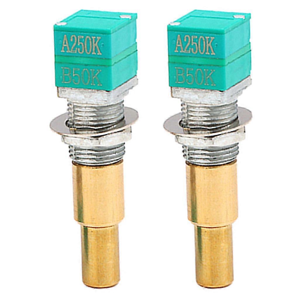 Guitar Potentiometer Replacement Electric Guitar Parts Sound Output Adjustment 4.20X1.50X0.60cm 2Pcs For Guitarists