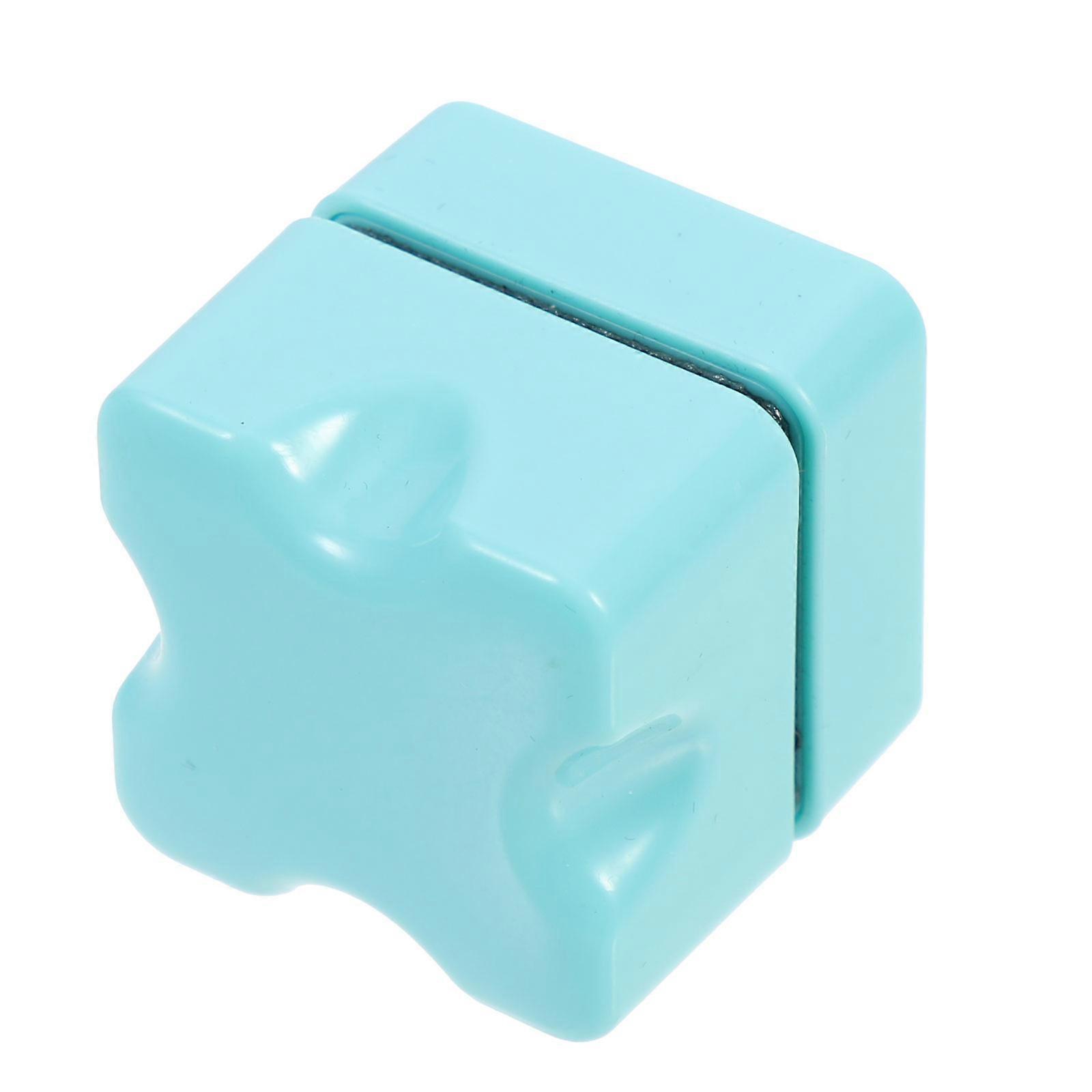 Magnetic Aquarium Glass Cleaner For Indoor Use 3.2X3.2X3Cm Blue Scratch Removal 1Pack