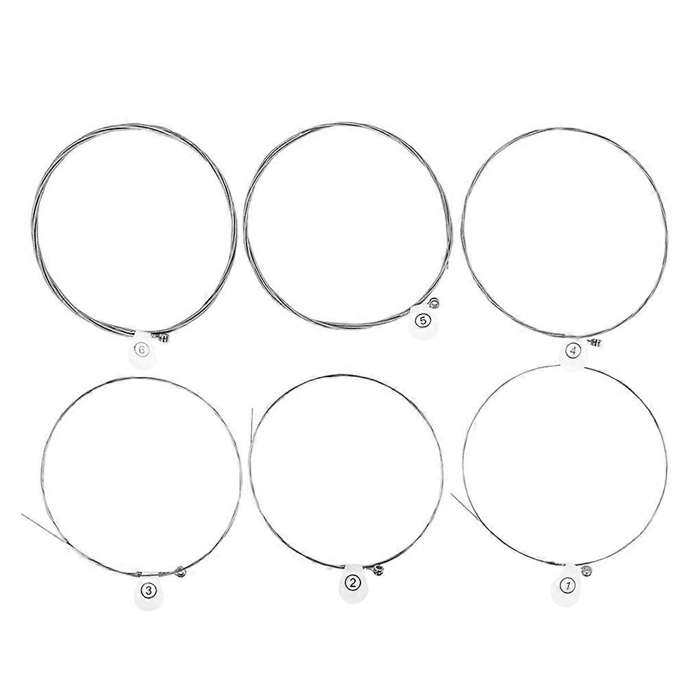 6pcs Electric Guitar Strings Replacement Durable & Easy Installation for Electric Guitar