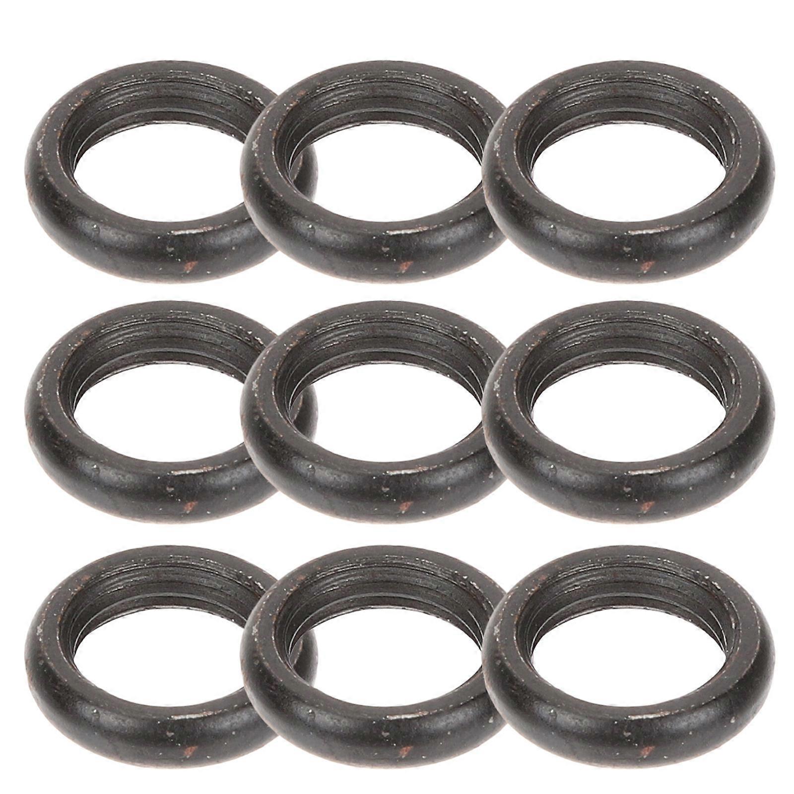 M10 Lampshade Steel Ring for Lamp Black Color Easy to Install with 50 Pieces M10 Size