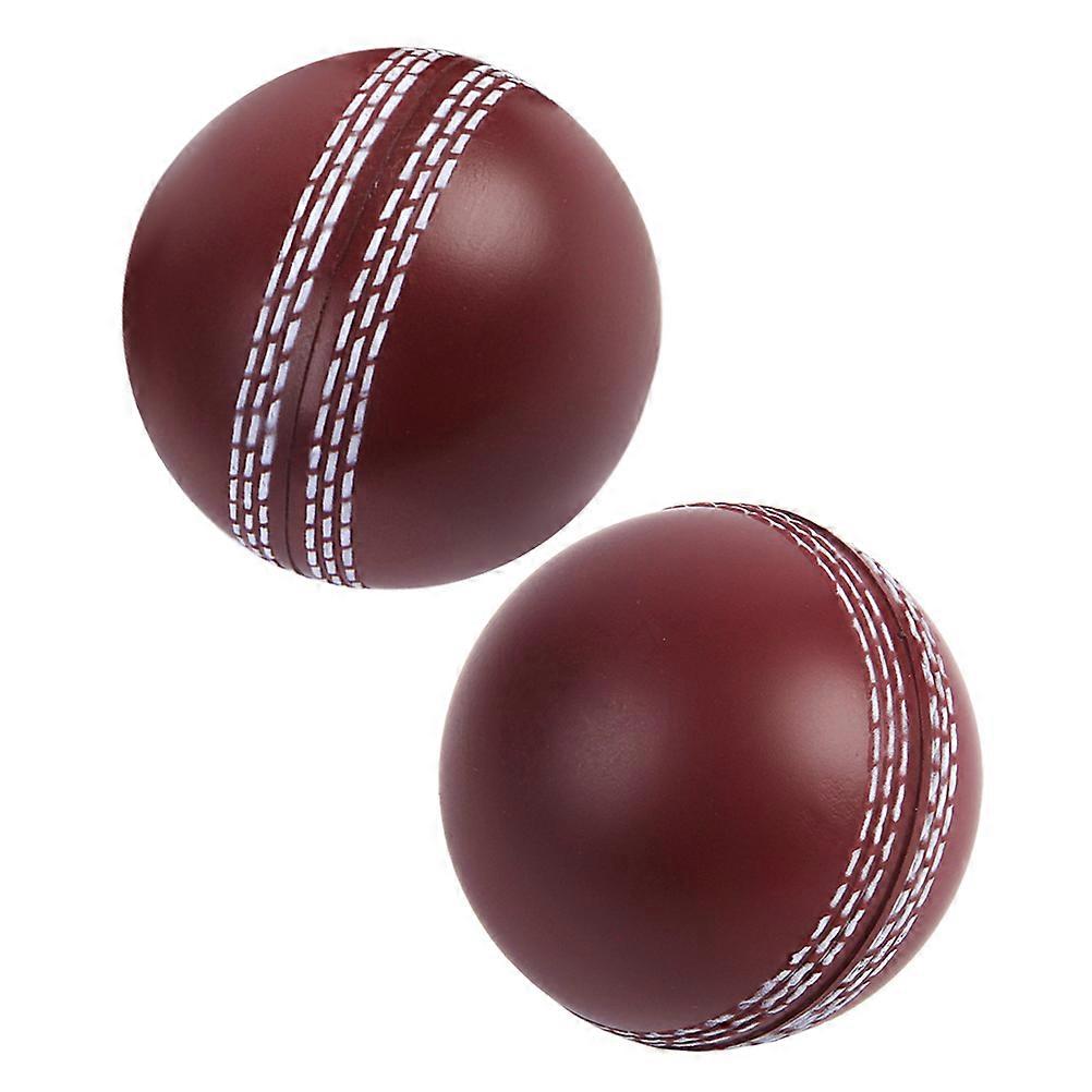 Silent Foam Balls for Indoor Use Made from Durable PU Material Light Brown Color 2 Pieces