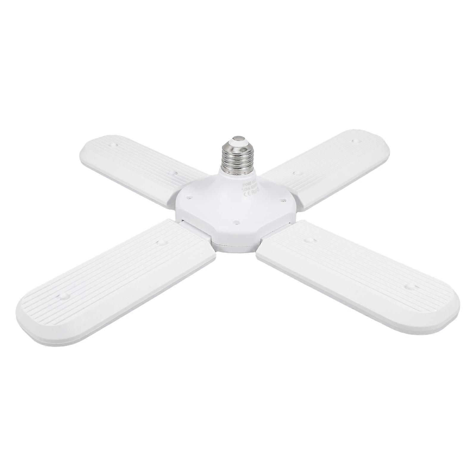 Four-Leaf Design LED Garage Light Suitable For Workshop Use In 23.50X9.00X9.00CM Offering Foldable Functionality 1Pack
