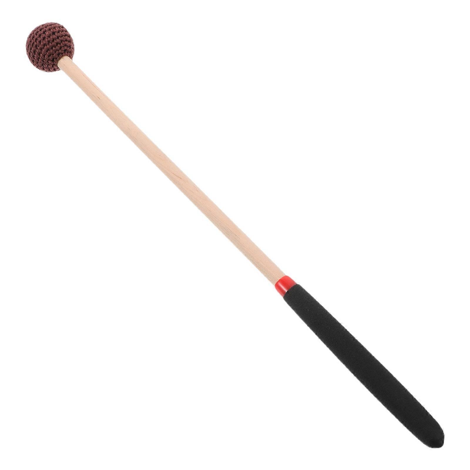 Ergonomic Rubber Mallets with Wooden Handles for Steel Tongue Drums, Chimes, and Sound Bowls – Durable Nylon Tips Improve Sound Quality and Protect