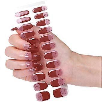 Self Stick Gel Nail Designs No UV Light Needed Manicure Essential Professional