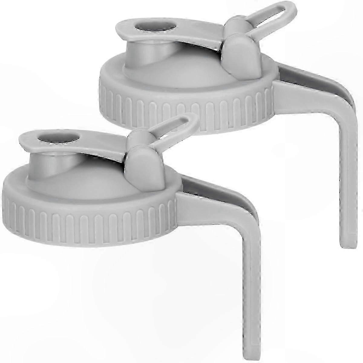 Airtight Pitcher with Flip Cap and Handle for Wide Mouth Jars