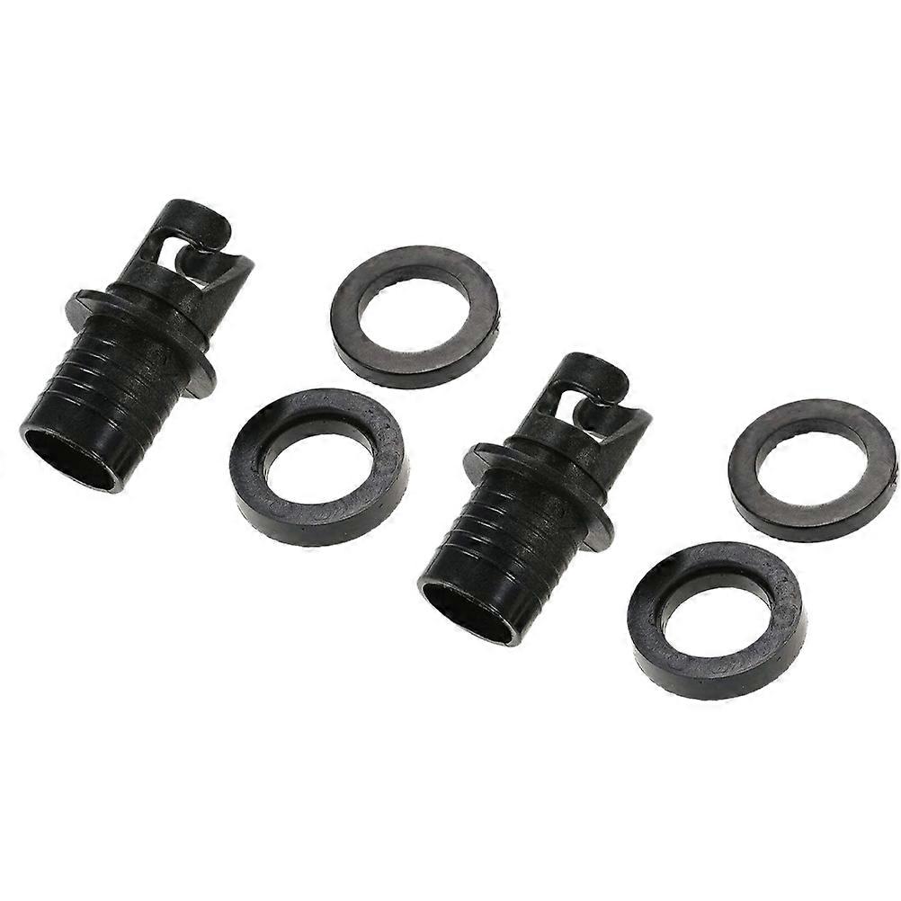 Valve Adaptor Air Pump Adapter Kayaks Airtight Leak-Proof 5x2cm 2Pcs