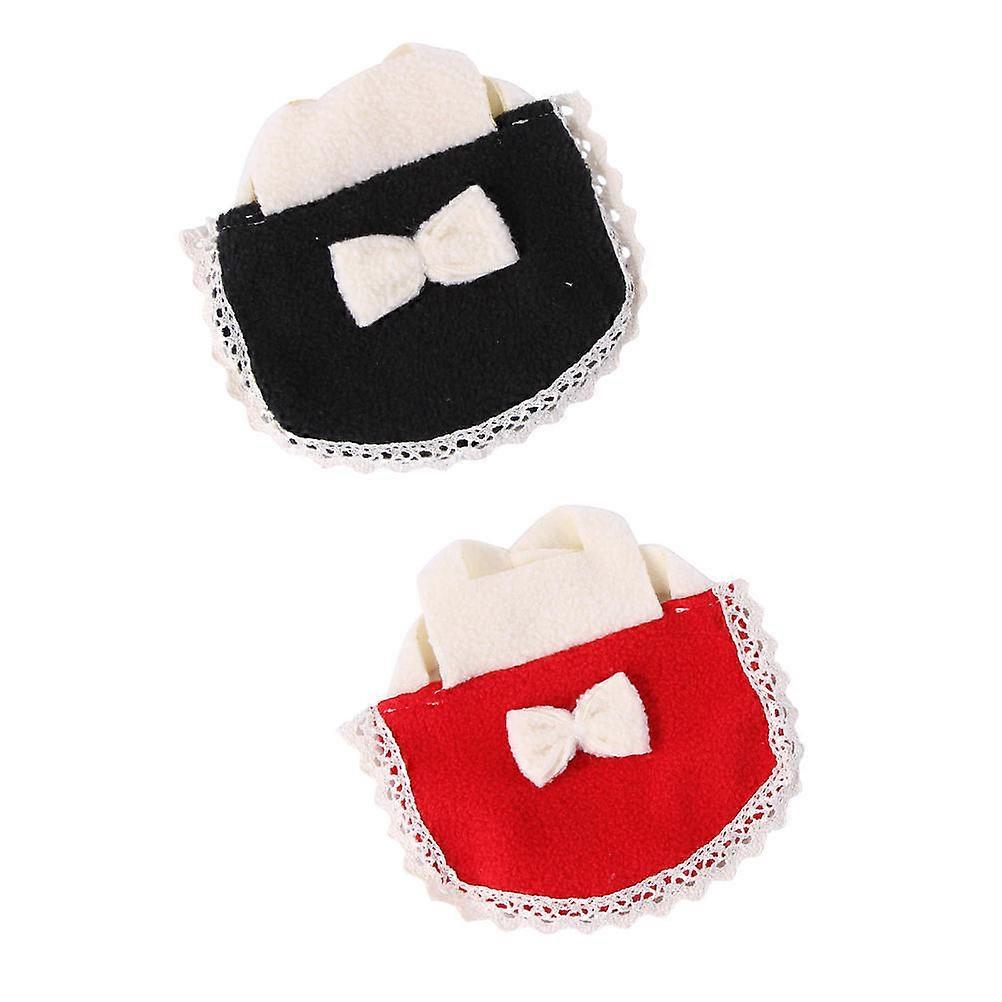 Breathable Small Pet Costume Outfit For Daily Wear And Playtime Designed For Hamsters In Assorted Color 2Set