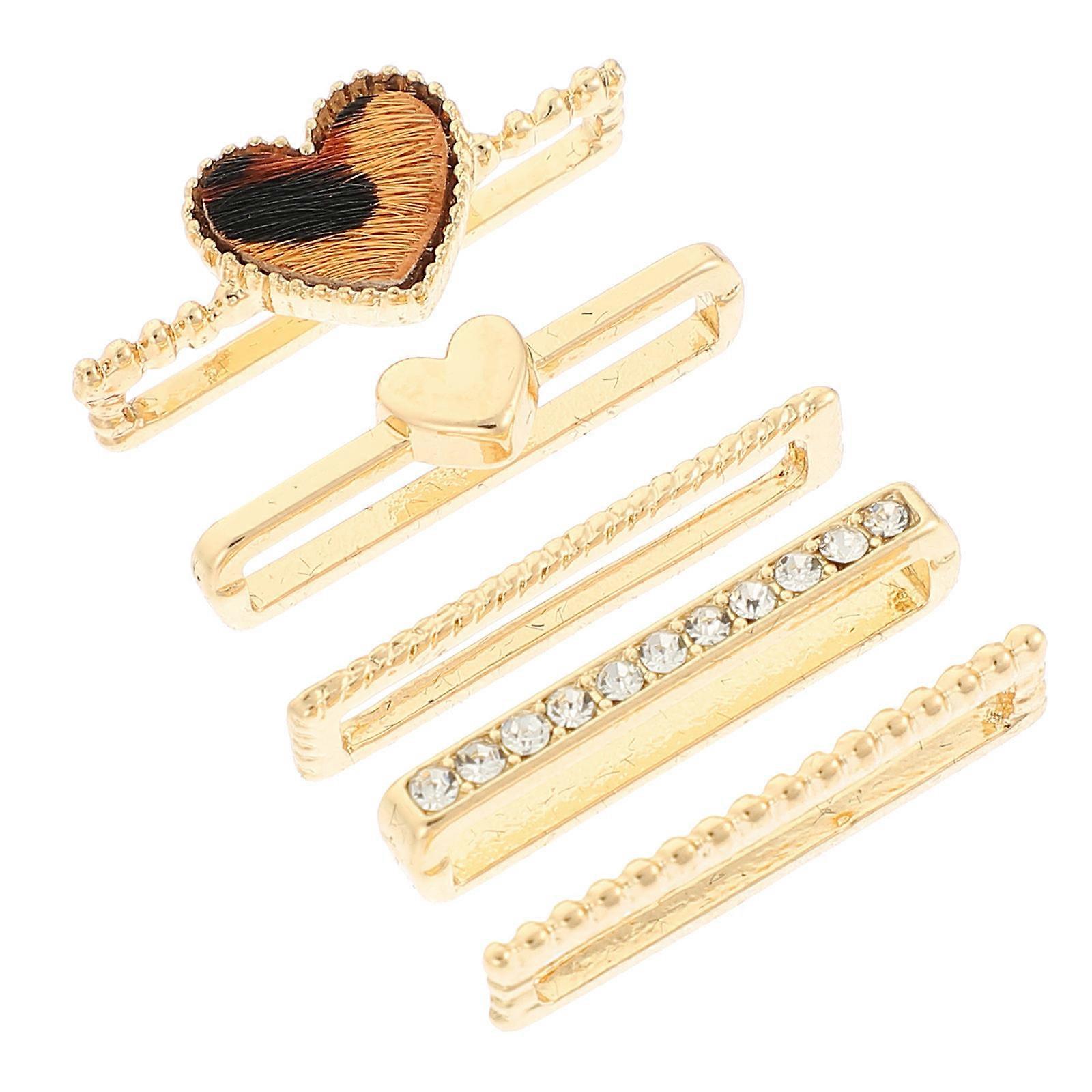 Watch Strap Decoration Round Zinc Alloy Charm Elegant Look For Birthday Gifts 1 Set For