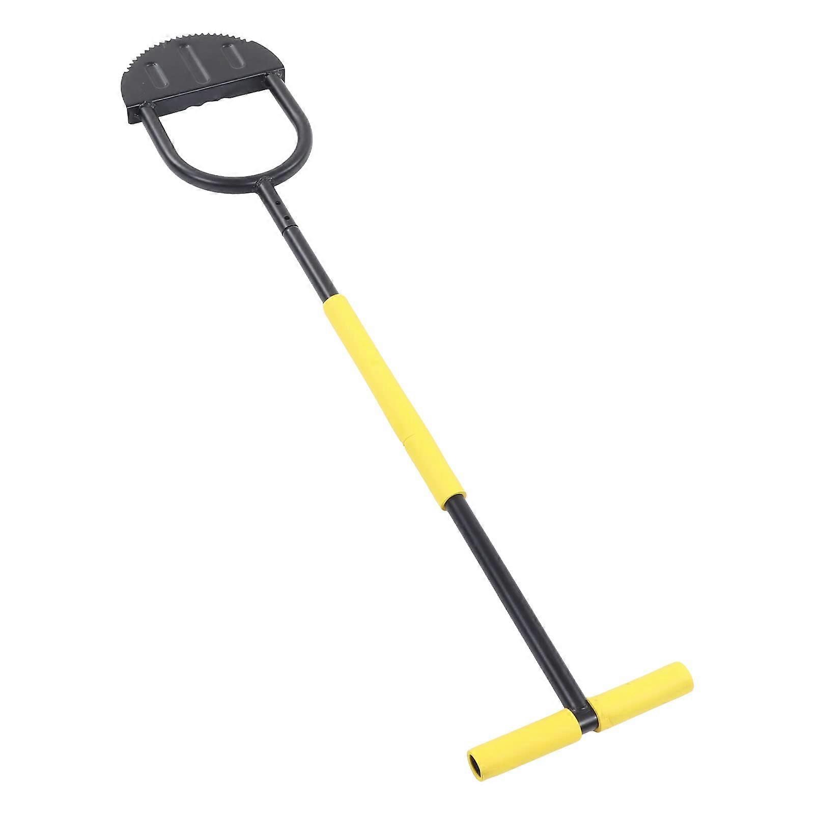 Manual Cutting Shovel, Safe Half Moon Lawn Edging Cutter, Efficient Cutting, Wide Foot Platform for Gardens and Flower Beds