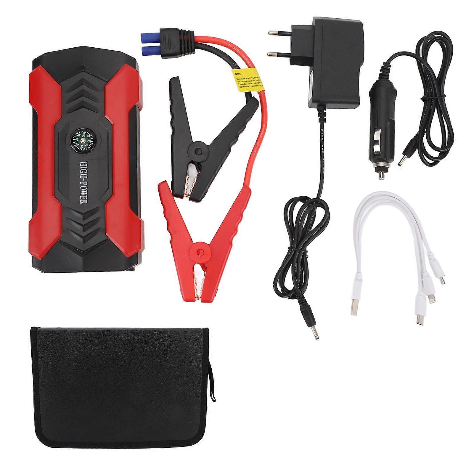 12V emergency jump starter with 48000mAh power bank for car