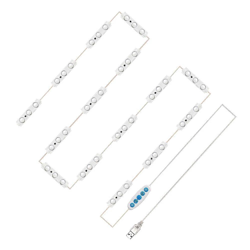 Lighted Mirror LED Strip Makeup Mirror Fill For Hotel Photo Display 1 Set