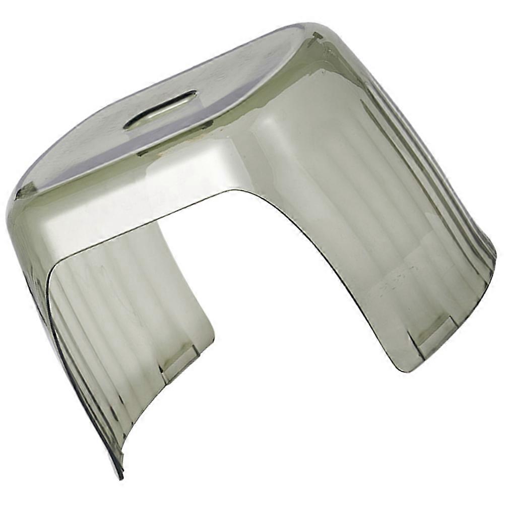 Ergonomic Toilet Stepping Stool for Adults – Stable, Non Damaging Footstool for Healthy Bowel Movements, Easy to Clean, Transparent Green
