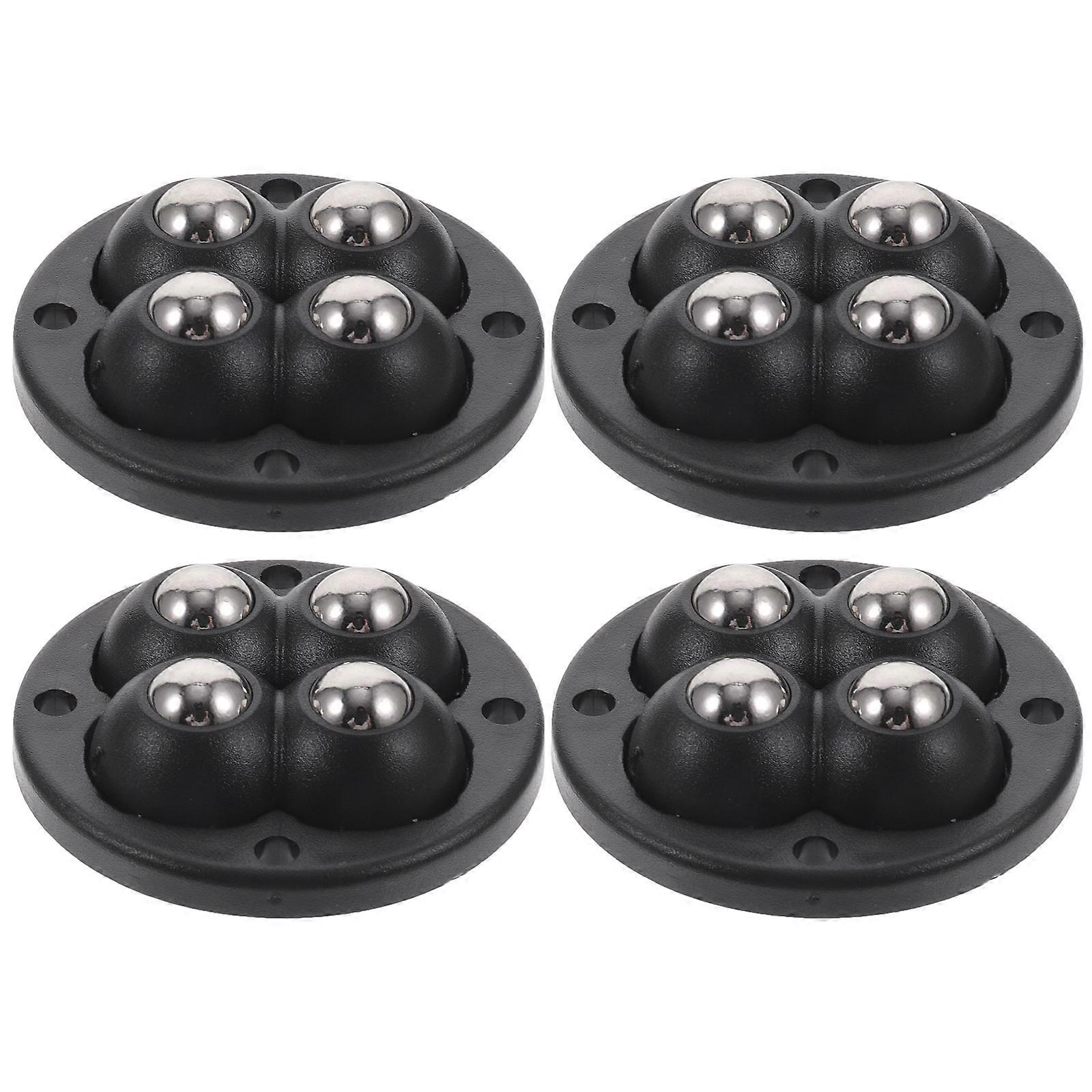 4pcs Self Adhesive Caster Wheels for Storage Cases