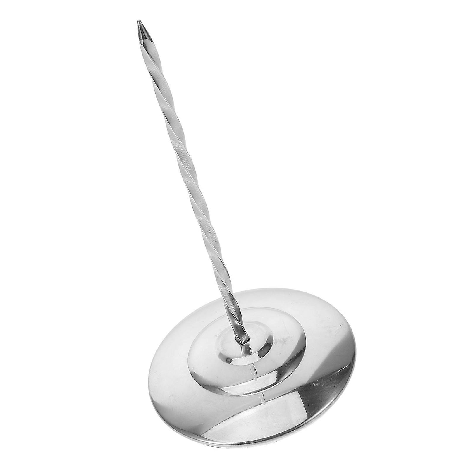 Metal Receipt Holder Spike For Office Work And Restaurant Operations With Stable Base 1Pack