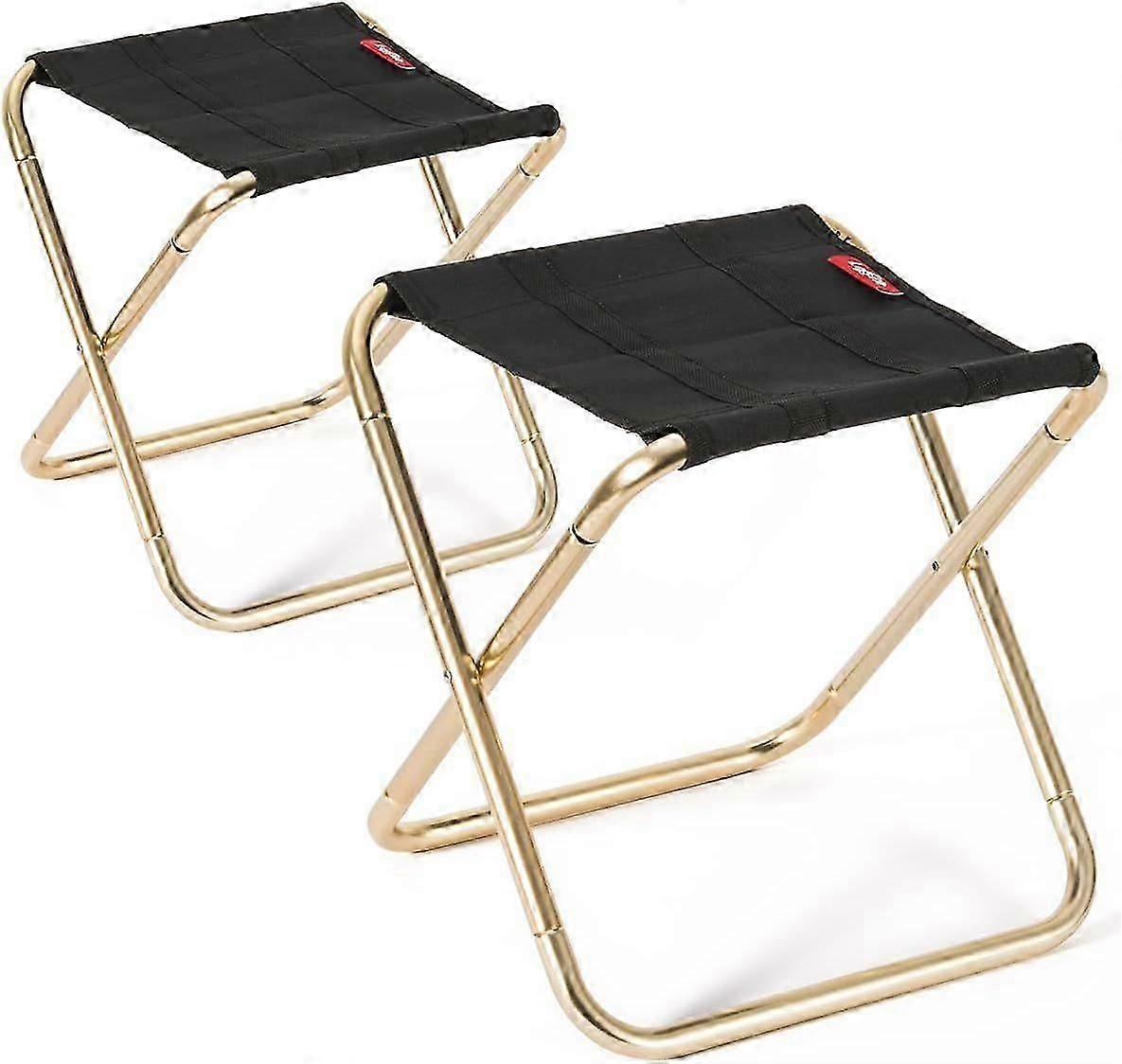 Folding Camping Stool, Ultralight, 2-Pack
