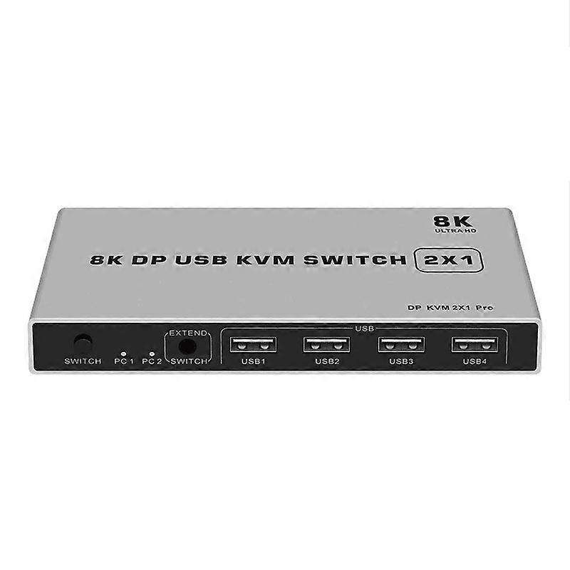 8K KYSW59 60HZ DP USB KVM Switch Computer Sharing Device 8K
