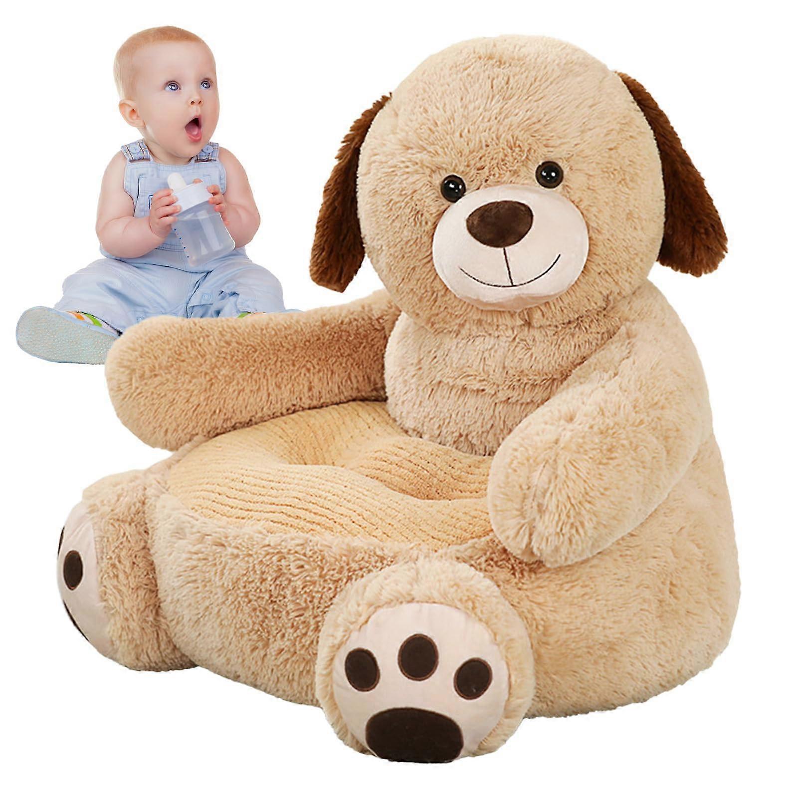 Padded armchair, cartoonstyle plush armchair for plush animals – sturdy construction