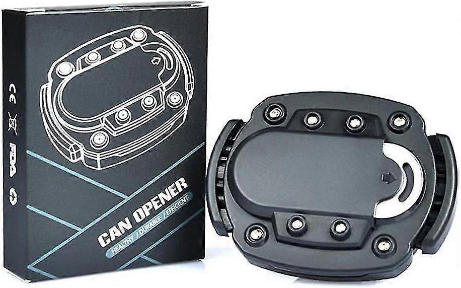 Can Opener - Topless Multifunctional Manual Bar Tool, Beer Can Opener, Screw Can Opener, Multifunctional Bottle Opener, Home Kitchen Beer Bottle Opene