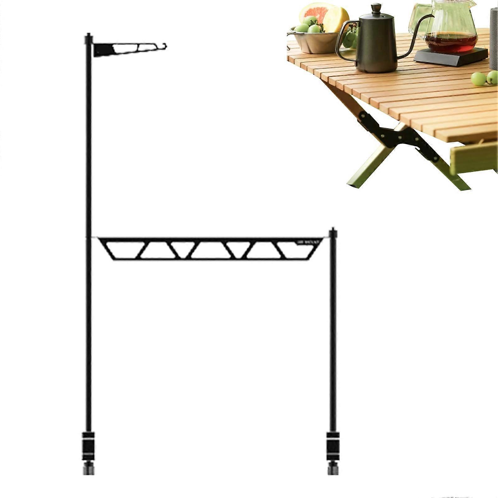 Camping Cookware Rack, Desktop Lamp Stand Holder Portable MultiFunction Cutlery Holder