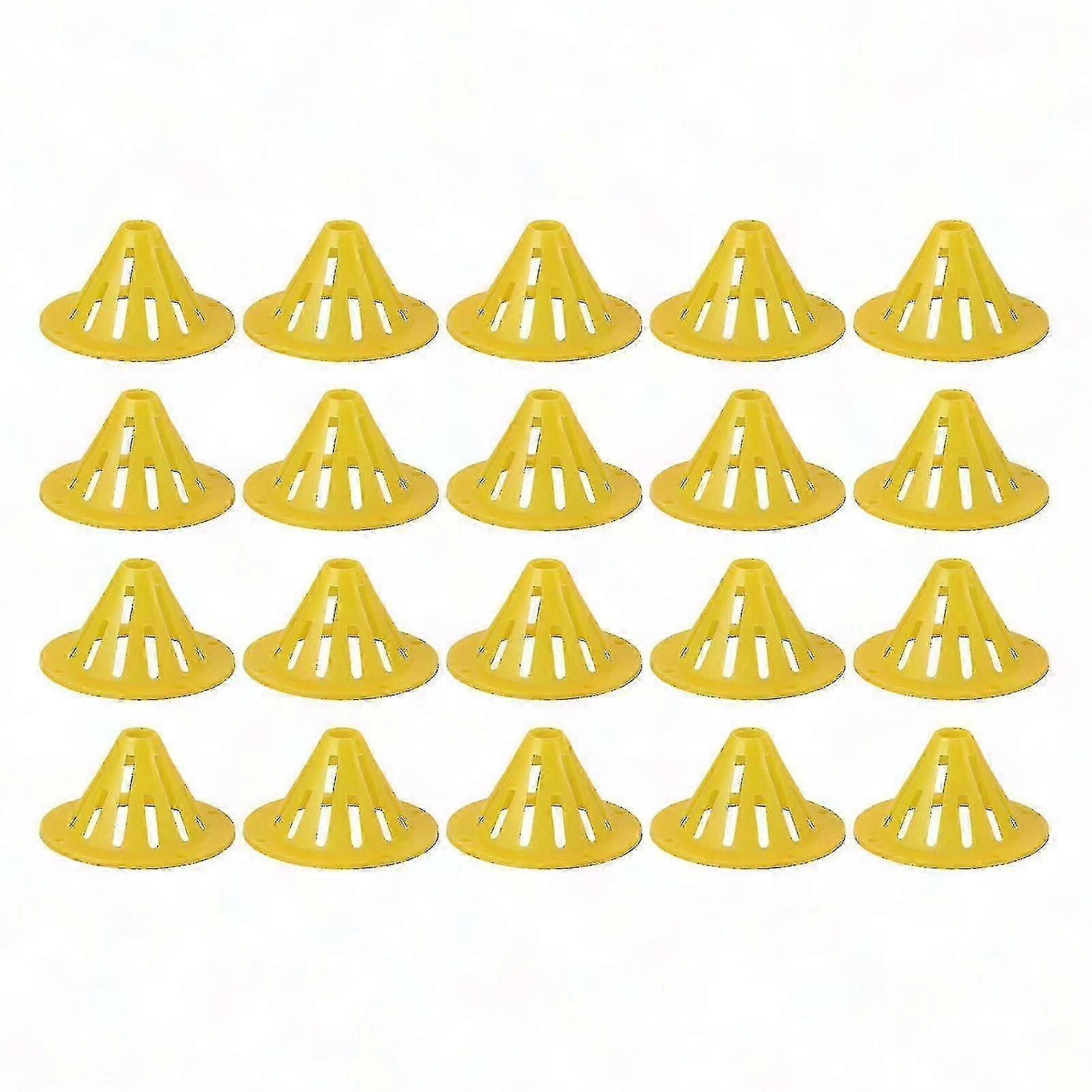 20 Pcs Beehive One Way Entrance Exit Cones Plastic Bee Gate for Beekeeping -q-YuJia