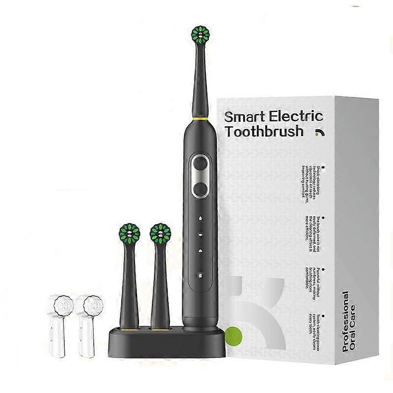 Electric Toothbrush for Adults Regular Black