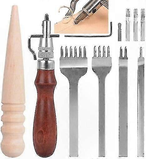 Leather Crafting Tool Kit for Handmade Projects