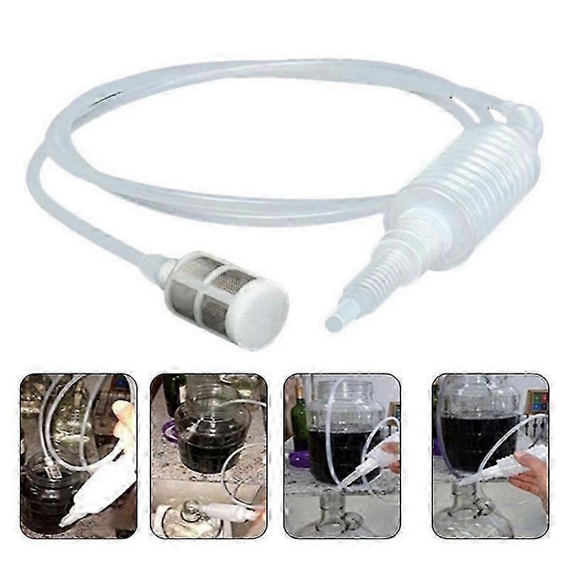 2024 Manual Plastic Household Siphon Coffee Brewer - Portable Brewing Tool & Suction Pipe
