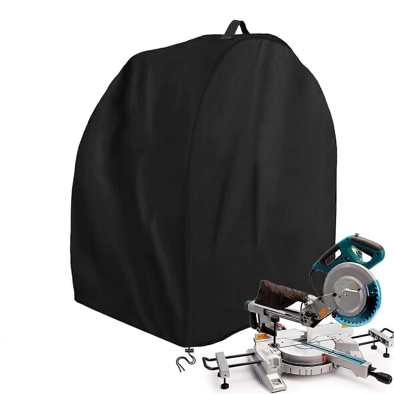 Table Saw Dust Cover, Waterproof Oxford Cloth, 28.3 x 24 x 28.3 In, Keeps Dust Out, Fits Most Miter Saws
