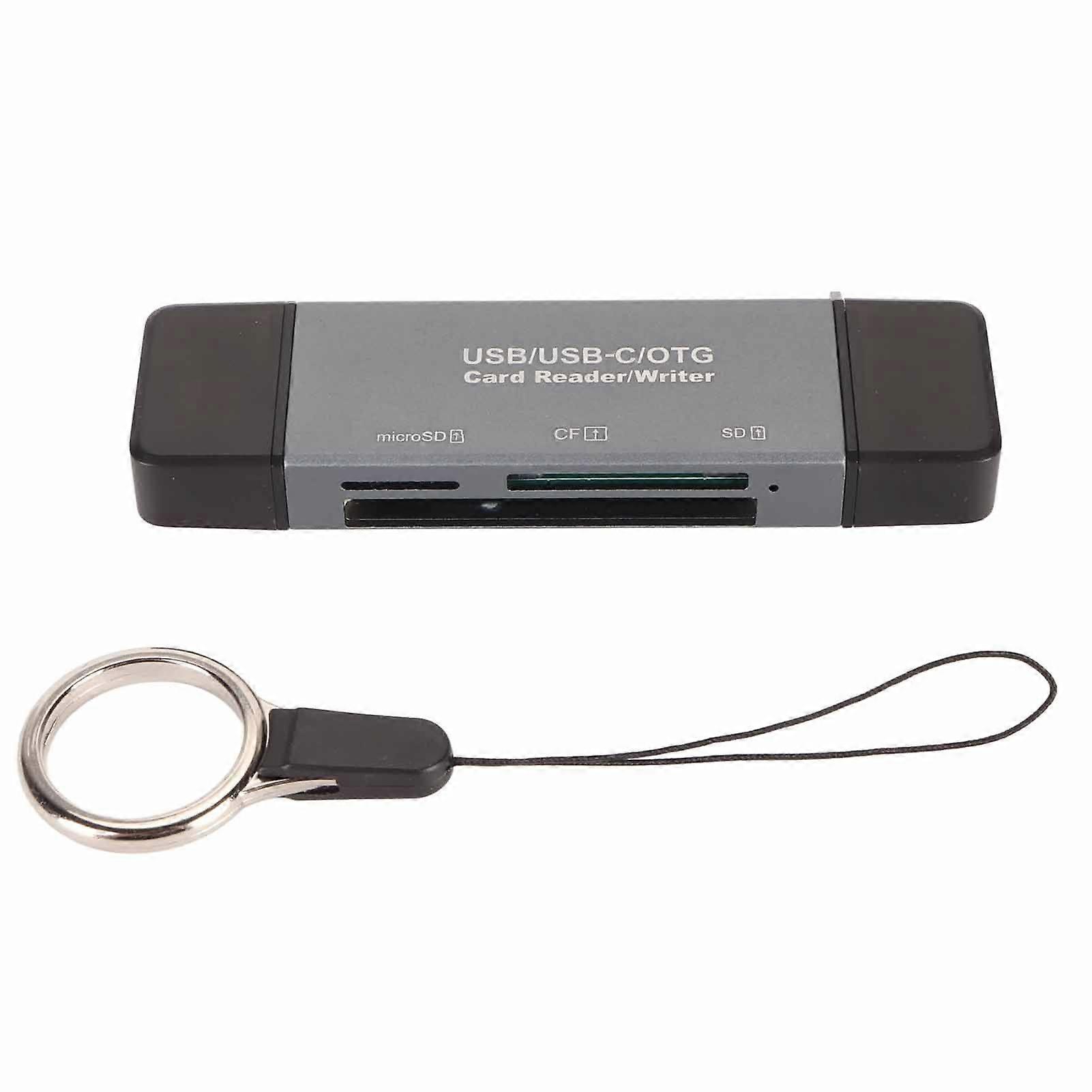 Card Reader USB C USB 3.0 OTG Function High Speed Widely Compatible Memory Card Reader for Phone Computer