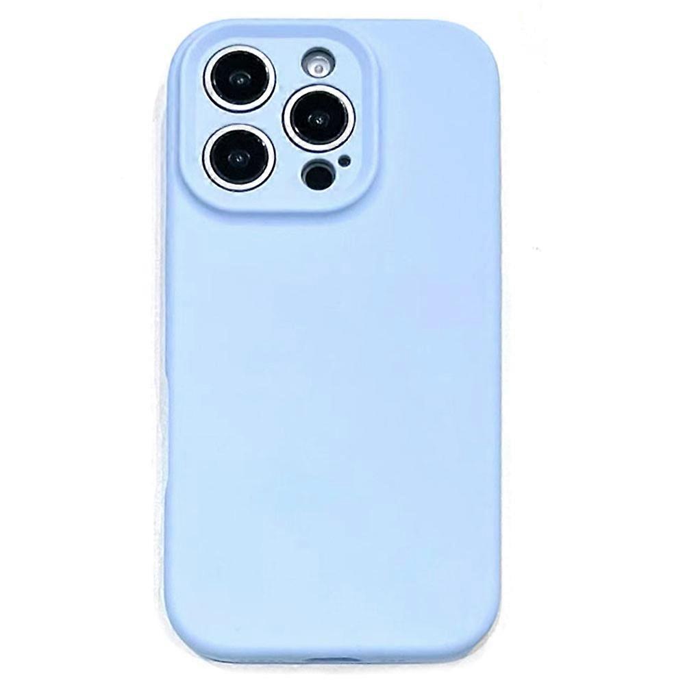 Compatible For iPhone 13 Pro Max Case Precise Cutouts Liquid Silicone + PC Shockproof Phone Cover