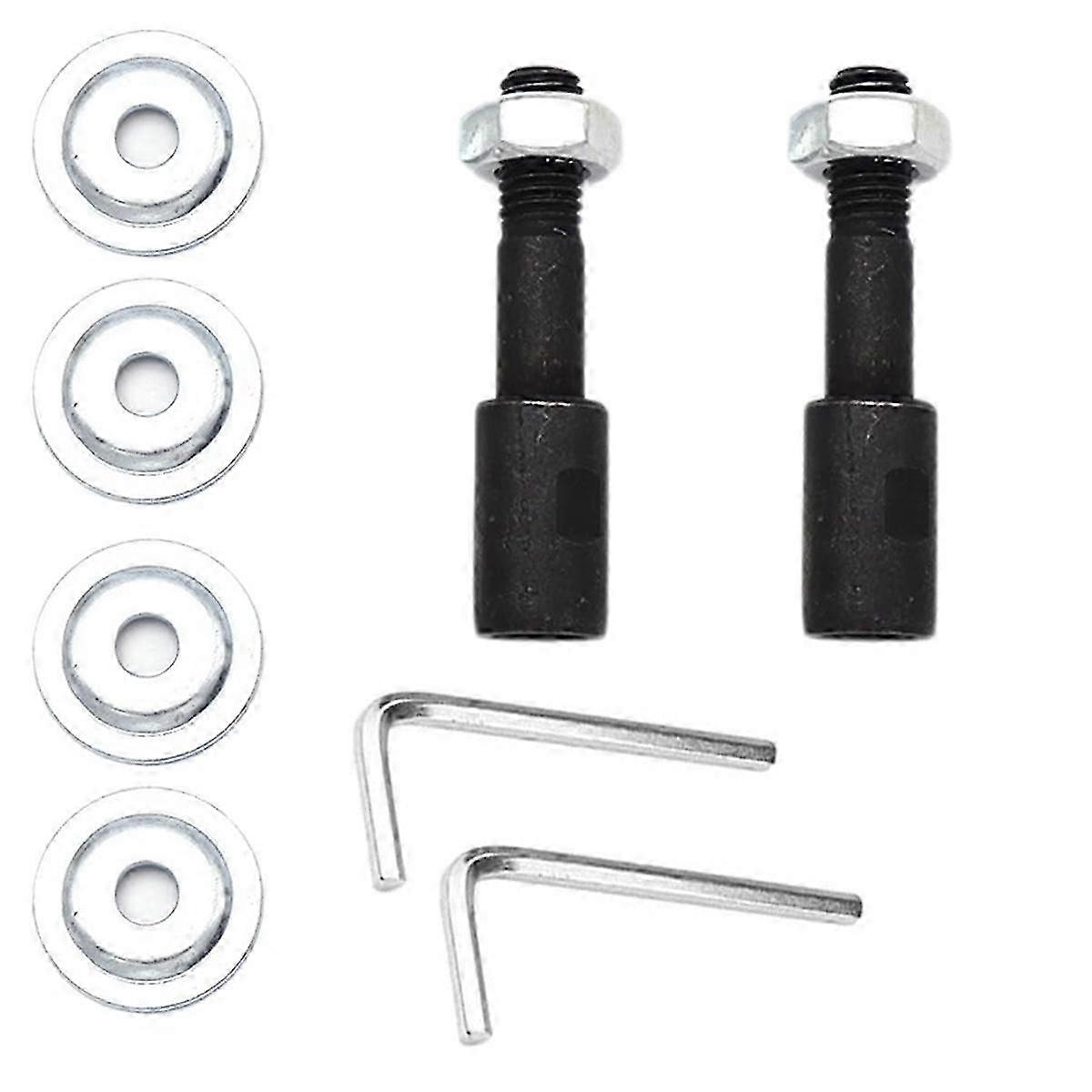 2 Pack Shaft Arbor Extender, Bench Grinder Extension Shaft