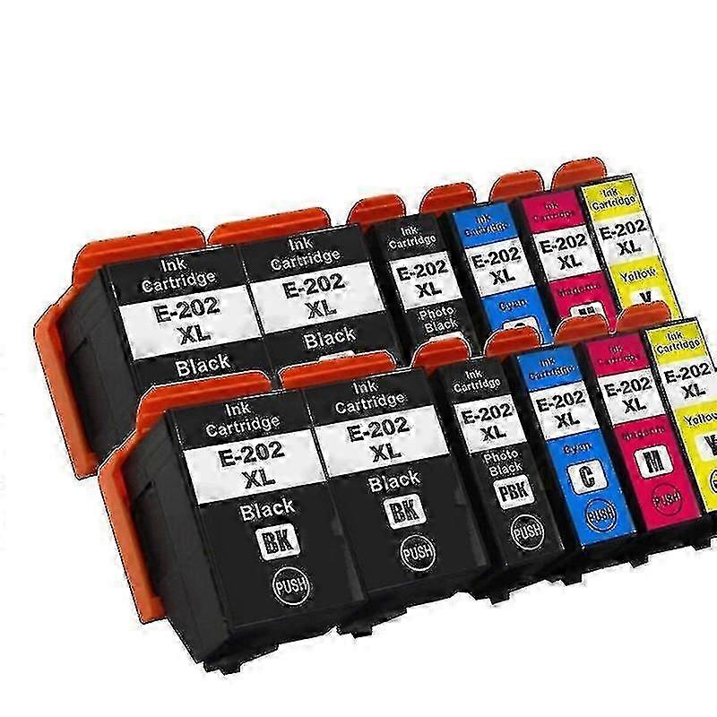 Optimized Ink Cartridges for Epson 202XL, Compatible with Expression Premium XP-6000, XP-6005, XP-6100, XP-6105 Printer